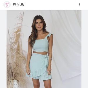 Pink lily Matching Set